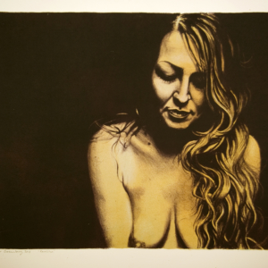 Cor Groenenberg: painting gallery - Caroline, lithograph, 2011